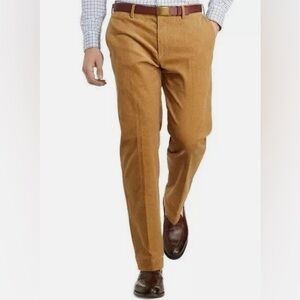 Polo Ralph Lauren Men Pants 36x 32 Brown Corduroy Chino Stretch Classic Fit